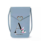 Women Shoulder Bag Touch Screen Cell Phone Purse Leather Crossbody Handba