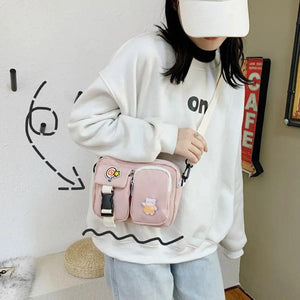 Canvas Shoulder Bags For Women Large Capacity Crossbody Bags