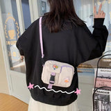 Canvas Shoulder Bags For Women Large Capacity Crossbody Bags
