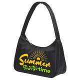 Phrase Print Handbags Shoulder Bag Underarm Shoulder Bags Women Crossbody Bag