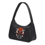Monster Print Shoulder Bag for Women Casual Female