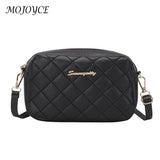 Solid Crossbody Bag Women Lattice Handbag Small Purse for Travel