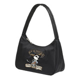 Samurai Print Chain Bag Shoulder Handbags Casual Clutch Party Purse