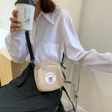 Canvas Shoulder Bags For Girls Casual Large Capacity Handbags