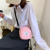 Canvas Shoulder Bags For Girls Casual Large Capacity Handbags