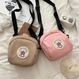Canvas Shoulder Bags For Girls Casual Large Capacity Handbags