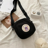 Canvas Shoulder Bags For Girls Casual Large Capacity Handbags