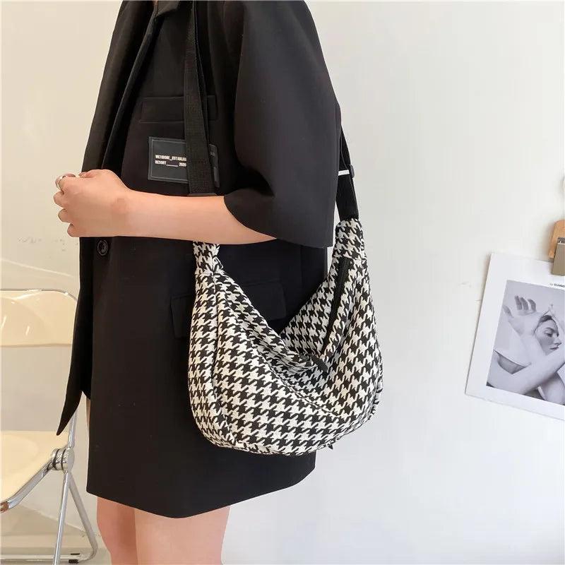 Women Canvas Shoulder Bags Large Capacity Bag Cotton Cloth Handbags Tote S
