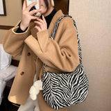 Large Capacity Women Canvas Shoulder Bag Tote Handbag