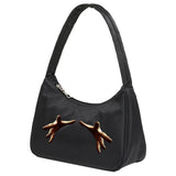 Colorful Pattern Printing Crossbody Bag for Women Underarm Shoulder Purse