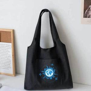 Female Travel Canvas Vest Bag Eco Handbag