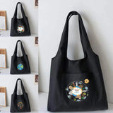 Female Travel Canvas Vest Bag Eco Handbag