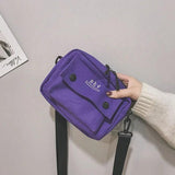 Canvas Crossbody Bag Women Casual Shoulder Messenger Bag