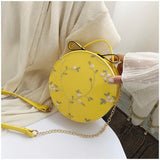 Sweet Lace Round Handbags Women Crossbody