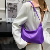 Solid Small Messenger Bag for Women Casual Nylon Shoulder Bags