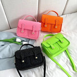 Casual Pink Shoulder Handbag for Girls