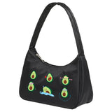 Avocado Pattern Printing Ladies Shoulder Bag Tote Handbag
