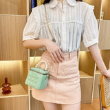 Women Drawstring Crossbody Bag Bucket Shoulder Bag