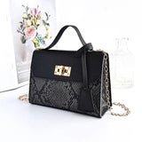 Small Square Bag Clash Handbag Cell Phone Bag Female Bag Mini Small Bag