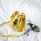 Canvas Shoulder Bag Tote Purse Travel Bucket Bag