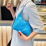 Vintage PU Leather Shoulder Bag Small Hobos Handbags