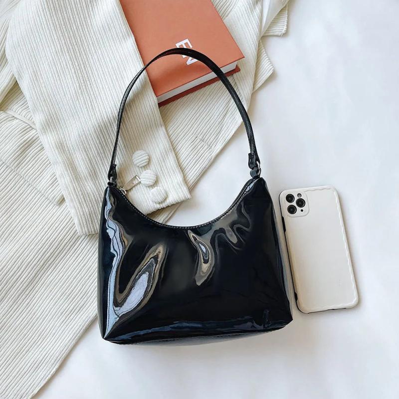 Vintage PU Leather Shoulder Bag Small Hobos Handbags