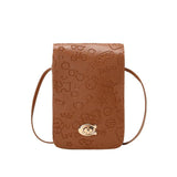 Women Small Crossbody Bag Mini Leather Shoulder Messenger Clutch Handbag