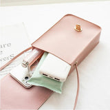 Women Small Crossbody Bag Mini Leather Shoulder Messenger Clutch Handbag