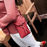 Women Leather Crossbody Shoulder Bag Small Handbag
