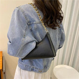 Crocodile Pattern Shoulder Bag All-match Handbags for Women