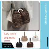 Flower Quilted Ladies Handbag Chain Commute Bag Soft Embroidered