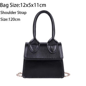 Mini Bags for Women Small Shoulder Handbags Retro Style Female Crossbody Bags Sq