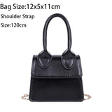 Mini Bags for Women Small Shoulder Handbags Retro Style Female Crossbody Bags Sq