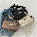 Women Shoulder Bags Solid Messenger Bags Purse And Handbags Oxford Cloth Casual