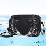 Waterproof Nylon Crossbody Bag Multi-layer Mother Shoulder Travel Messenger Hand