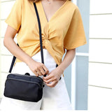 Waterproof Nylon Crossbody Bag Multi-layer Mother Shoulder Travel Messenger Hand