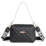 Lingge Embroider Women's Crossbody Bags