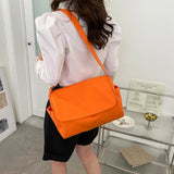 Casual Large Capacity Zipper Tote Bag
