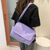 Casual Large Capacity Zipper Tote Bag
