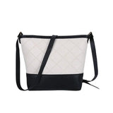 Vintage Leather Messenger Bag for Women, Casual Handbag Tote