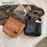 Crossbody Bags Lady Bucket Satchel Handbags Solid Summer Totes