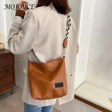 Crossbody Bags Lady Bucket Satchel Handbags Solid Summer Totes