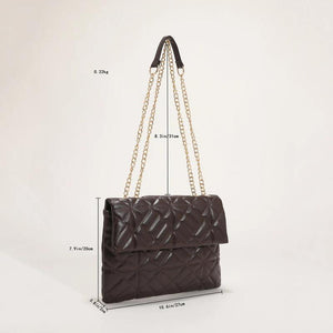 Women Shoulder Bags PU Leather Messenger Bag Top-Handle Solid Women Handbags