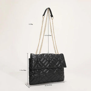 Women Shoulder Bags PU Leather Messenger Bag Top-Handle Solid Women Handbags
