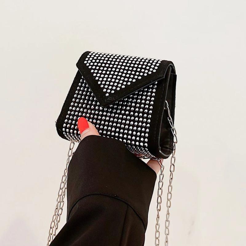 Women Diamond Tote Shoulder Bag Handbag Purse