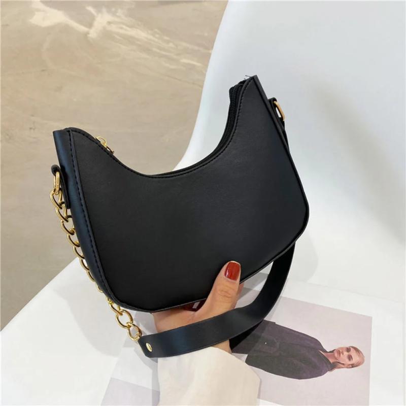 Soft Leather Handbag Purse Shoulder Bag Small Top-Handle Bag