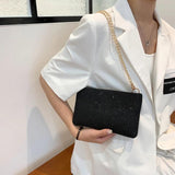 Rhinestone Crystal Evening Clutch Bag Wedding Purse Handbag Crossbody