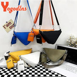 Nylon Triangle Bag Crossbody Sport Shoulder Travel Messenger Purse