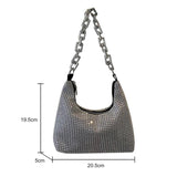 Sparkling Shoulder Bag Glitter Ladies Chain Totes Purse