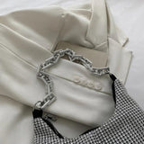 Sparkling Shoulder Bag Glitter Ladies Chain Totes Purse